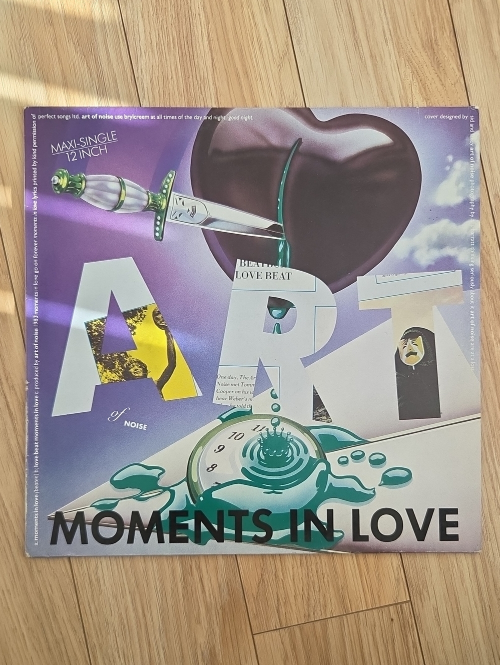 Art of Noise "Moments in Love" Vinyl LP 12 INCH MAXI SINGLE